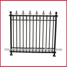 Black wrought iron fence anping factory